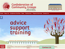 Tablet Screenshot of ccgnewrycommunity.org